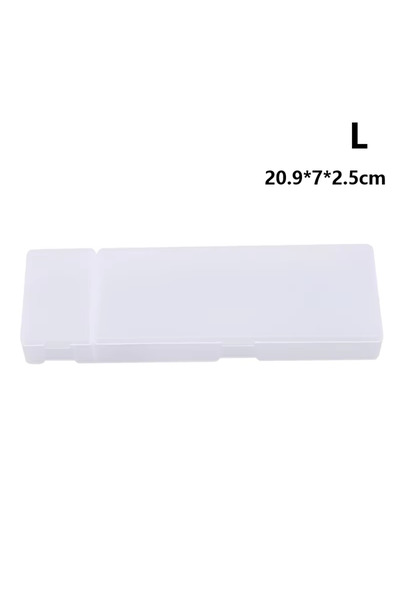 Choice L Cute Kawaii Transparent Plastic Pencil Case Lovely Pen Box For Gift ...