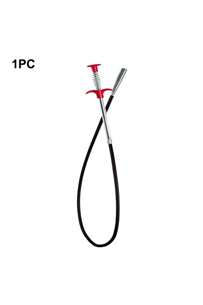 Choice A 35.5in Drain Clog Remover, 25-Inch Drain Snake Dehair Remover and Cl...