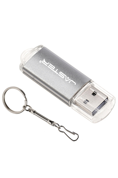 Choice 8 GB White JASTER New Creative With Key Chain USB 2.0 Flash Drive 128G...