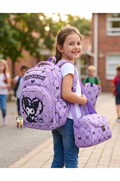 Tiny Kulomi New Collection Waterproof Primary School Backpack Plain Simple Pr...