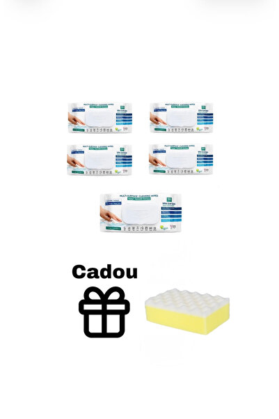 Deep Fresh Servetele umede pentru multisuprafete cu bicarbonat si otet -100 b...