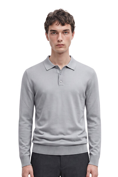 ANTHONY JACKSON Premium Erkek Polo Yaka Triko Kazak Massimiliano