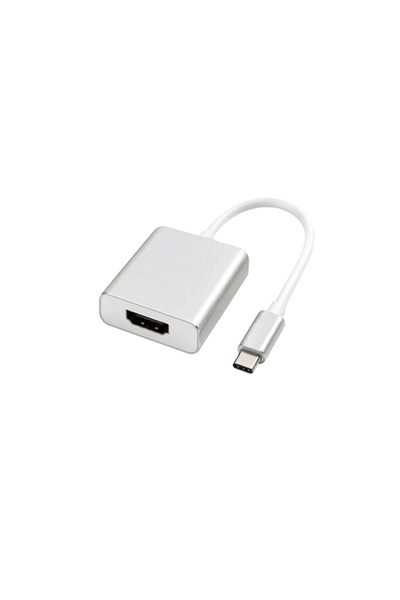 MVLH Type-C to HDMI Dönüştürücü Adaptör USB-C Erkek HDMI Dişi Görüntü Aktarma...