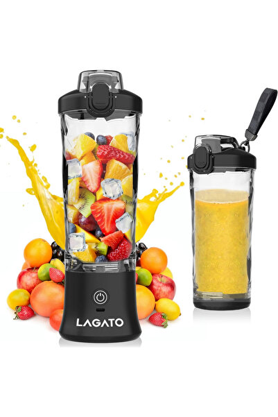 Lagato Crystal Pro преносим електрически мини блендер, 24000 RPM, 270W, 4000m...