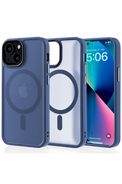 Casey Studios MagSafe калъф iPhone 13 Mini, безжично зареждане, повдигнати ръ...