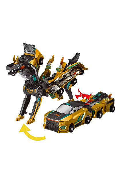 choice2 Brown Dragon Ultimate Transforming Unicorn Car Toy Car Transform Unic...