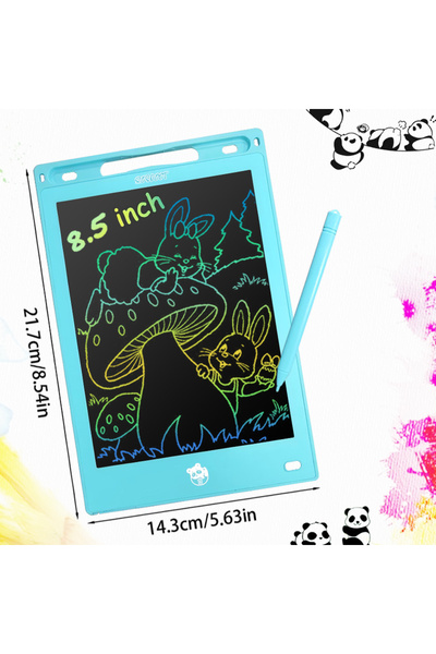 Choice3 Panda 8.5 inch blue New 8.5" /12" Drawing Board LCD Writing Tablet Fo...