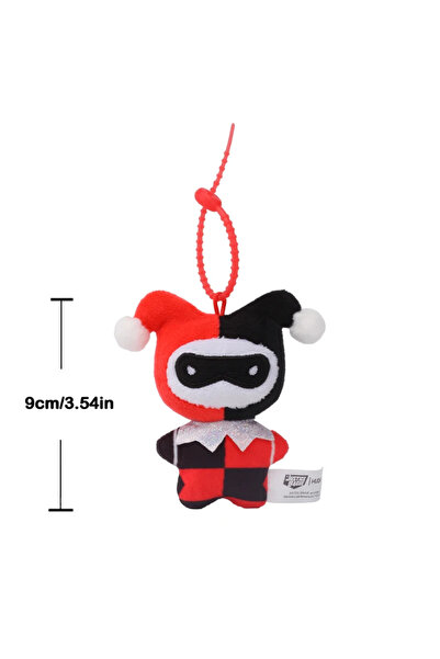 Choice3 9cm Harley 9cm Soft Plush Keychain DC Justice League Batman Superman ...