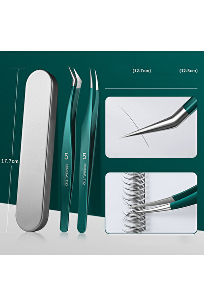 choice2 two-piece suit Straight Bending Clip Golden Feather Tweezers Dolphin ...