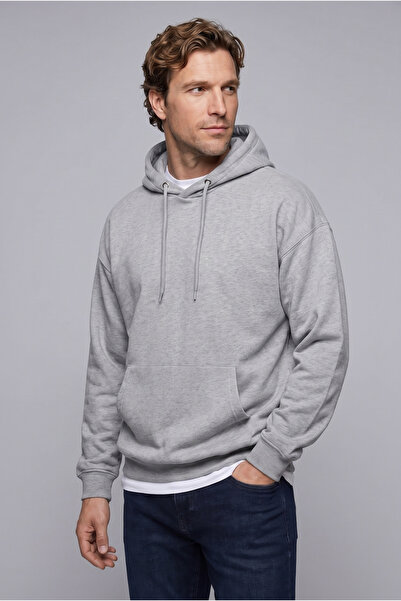 Kiğılı Hooded Oversize Cotton Sweatshirt
