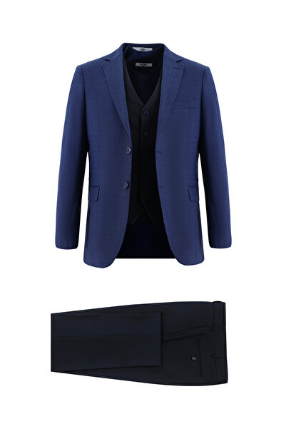 Kiğılı 6 Drop Regular Fit Standard-Schnitt Kombinierter Westenanzug