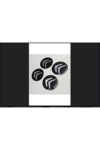 OEM Ci̇troen Wheel Emblem Adhesive 56 mm 4 Pieces