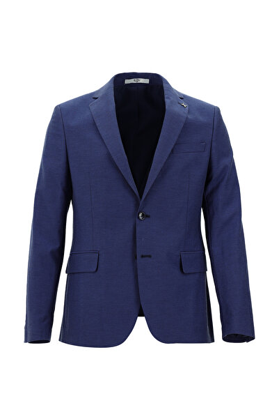 Kiğılı 7 Drop Slim Fit Μάλλινο Μπουφάν με Κλασικό Σχέδιο