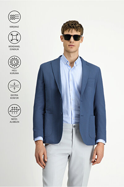 Kiğılı Techno-Line 4 Drop Relaxed Fit Confortabil croială cu model Jachetă sp...