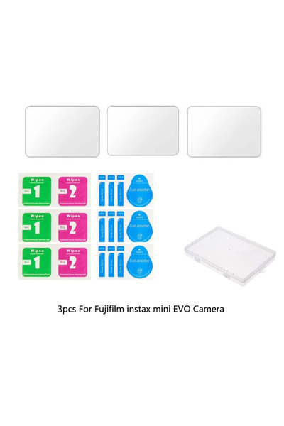 Choice 3pcs 9H Tempered Glass Screen Protector for Fujifilm Instax Mini EVO C...