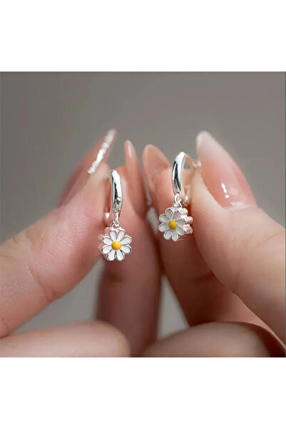 Choice E4145 1Pair New Simple Cute Daisy Flower Pendant Stud Earrings For Wom...