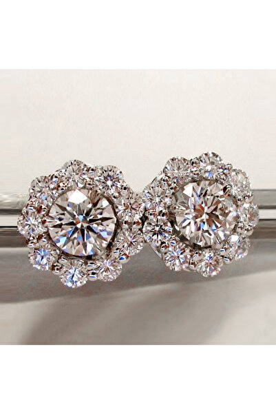Choice E763 Huitan Luxury AAA Cubic Zirconia Stud Earrings For Women Elegant ...