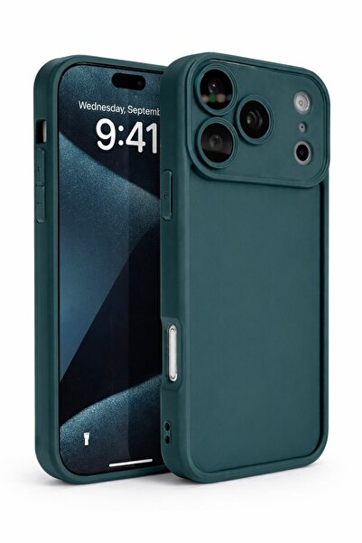 Vissona iPhone 17 Pro Max Kılıf – Kamera Çıkıntılı – Mat Silikon Telefon Kılıfı