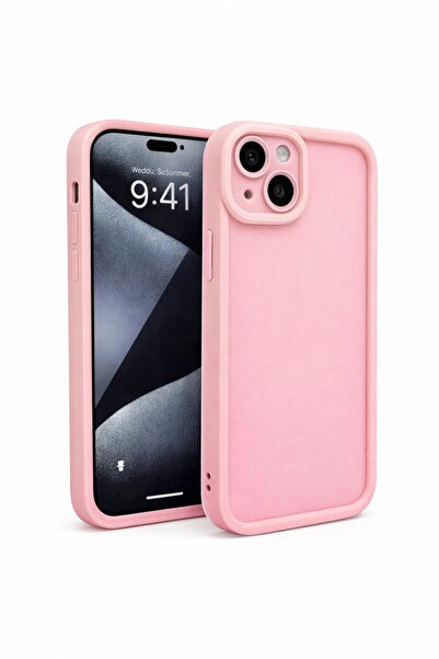 Vissona iPhone 13 Kılıf – Kamera Çıkıntılı – Mat Silikon Telefon Kılıfı