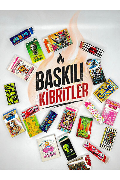 titumarket Baskılı Kibrit 5 adet
