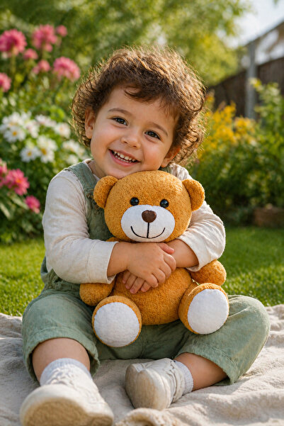 Özgüner Oyuncak Hayvan Figürlü Peluş Oyuncak - 25 cm Sevimli Peluş