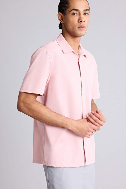 DeFacto Πουκάμισο με κοντό μανίκι Slim Fit G9830AX26SP