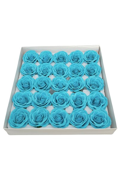 AFO Σετ 25 Αρωματικών Τριαντάφυλλων Σαπουνιού, Πρέμιουμ, Θαλασσί Μπλε