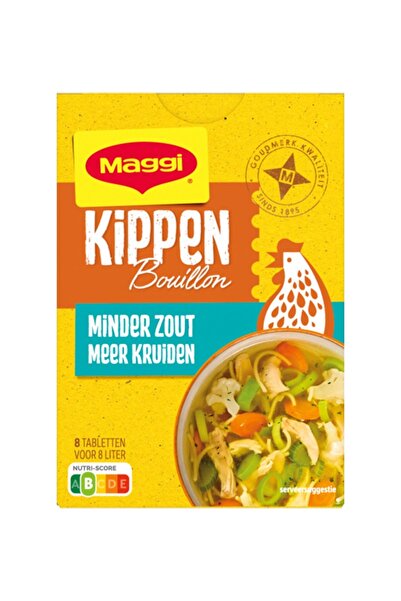 Maggi Κύβοι στιφάδου γεύσης κοτόπουλου με μειωμένη περιεκτικότητα σε αλάτι, 8...