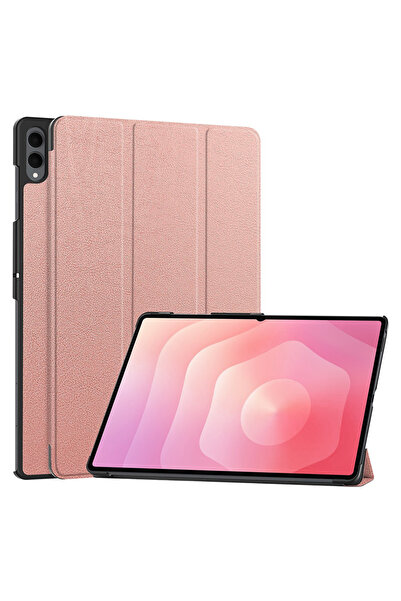 Techsuit FoldPro - Samsung Galaxy Tab S11 Ultra - Rose Gold, protecție antișoc