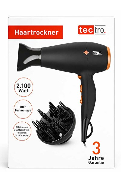 OEM Uscător de păr Tectro 2100W cu tehnologie ionicǎ