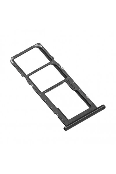 Aftermarket Suport SIM - Card Samsung Galaxy A03s A037, Dual SIM, Negru