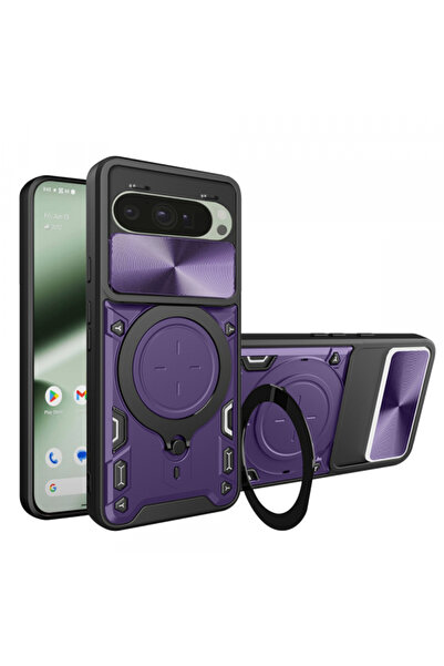 Stef's Cat Husa pentru Google Pixel 10 Pro / 10, Stef's Cat, CamGuard Pro, Mov