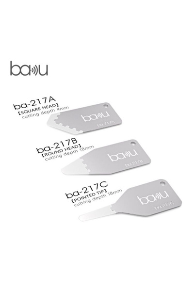 Baku Metal Clips BA-217, 3in1