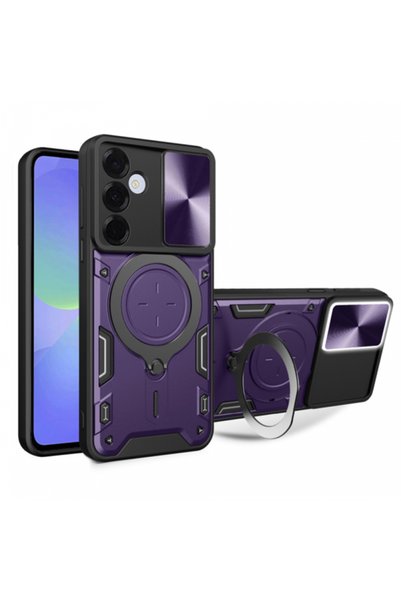Techsuit Husa pentru Samsung Galaxy A37 5G, Techsuit, CamGuard Pro, Mov