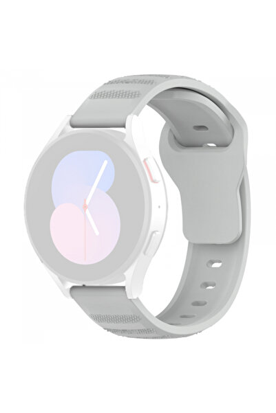 Techsuit Curea W050 pentru Samsung Galaxy Watch/ Huawei Watch Series, 20mm, Gri