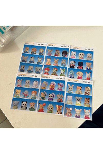 Choice Sylvanian Families 3pcs Sylvanian Families High-looking cute ID photo ...