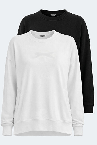 Slazenger VIKENTI SW ΣΕΤ 2 ΤΕΜΑΧΙΩΝ Γυναικείο φούτερ oversized με τσέπες