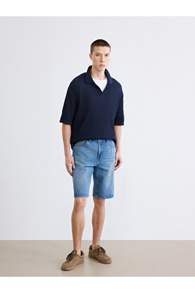 LC Waikiki Standard Fit Men's Jean Shorts