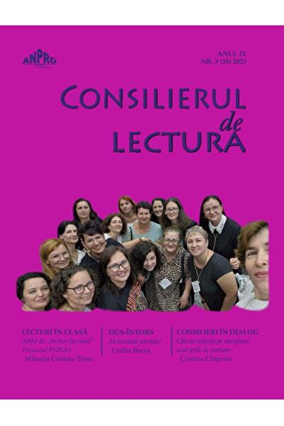 Editura Art Consilierul de lectură nr. 3 (35) 2023