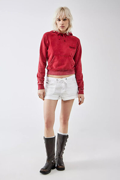 Messy Girls Γυναικείο 100% λινό σορτς με ρυθμιζόμενο χαμηλόμεσο κορδόνι, καλο...