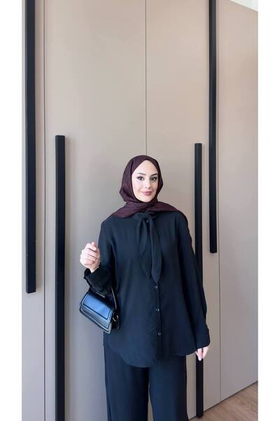 nurvina modest wear Σετ δύο τεμαχίων από ύφασμα Tencel