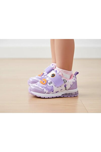 Tuğba Ortopedi 024 Kız Çocuk Lila Işıklı Sneaker