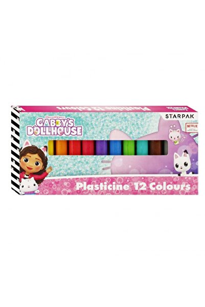 Starpak Plastilina Starpak, Gabbys Dollhouse, 12 culori