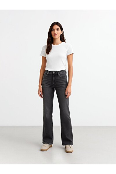 Ltb Παντελόνι τζιν Juliana με ψηλή μέση και στενό τελείωμα, σε χρώμα μεσαίο ι...