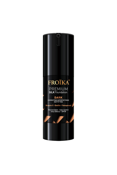 Froika Foundation with SPF 30 Premium Silk Dark