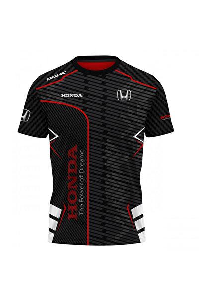 OEM Tricou barbati Honda , maneca scurta multicolor D075