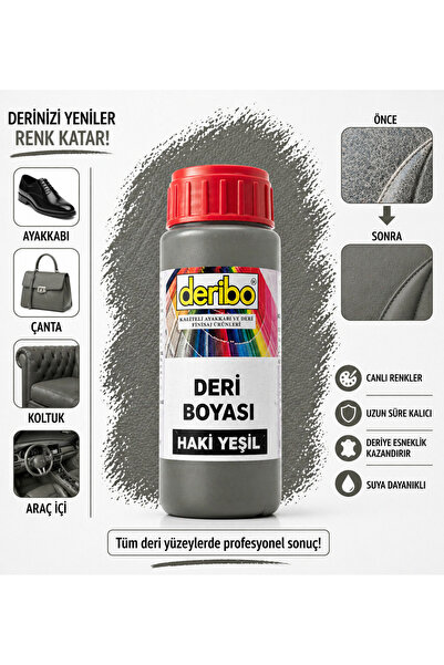 deribo Deri boyası 100 ml. Sünger Hediyeli