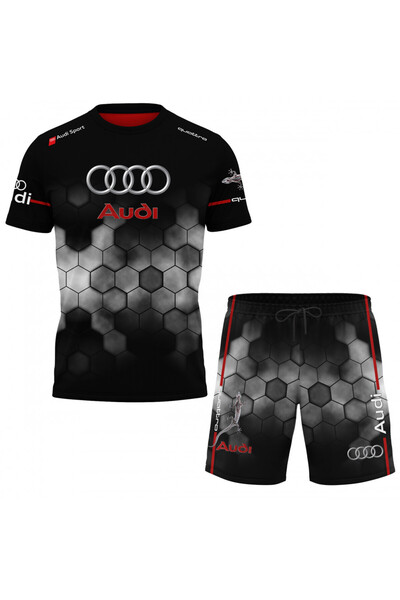 OEM Audi D120 men's t-shirt and shorts set