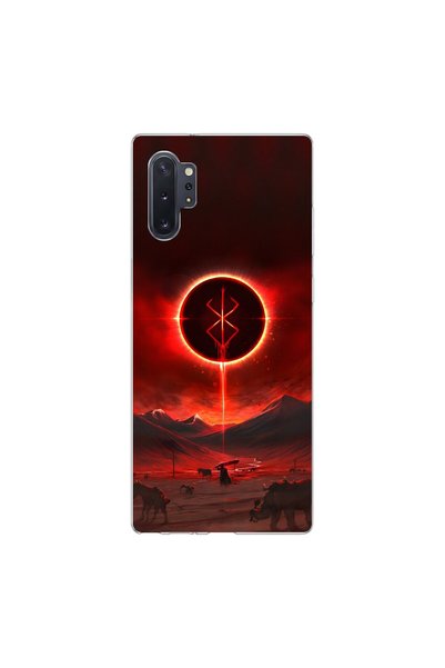 PPKin Samsung Galaxy Note 10 Compatible Anime 2/1 Design Transparent Case
