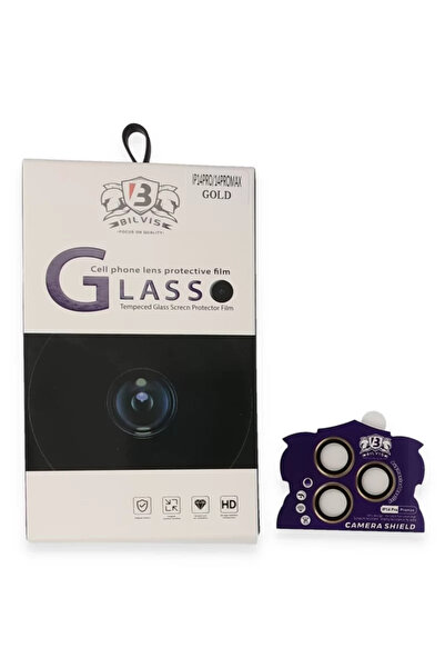 silky glows Bilvis Titan Camera Lens Gold - Compatible with 14 Pro Max - High...